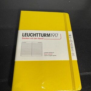 Leuchtturm1917 Yellow A5 Notebook